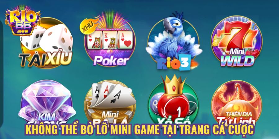 Không thể bỏ lỡ mini game tại trang cá cược